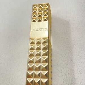 Valentino Gold Studded Lipstick Case 123R